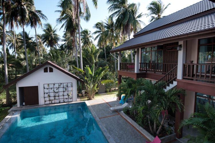 Coconut Tree Homestay Ban Wa Thon Esterno foto